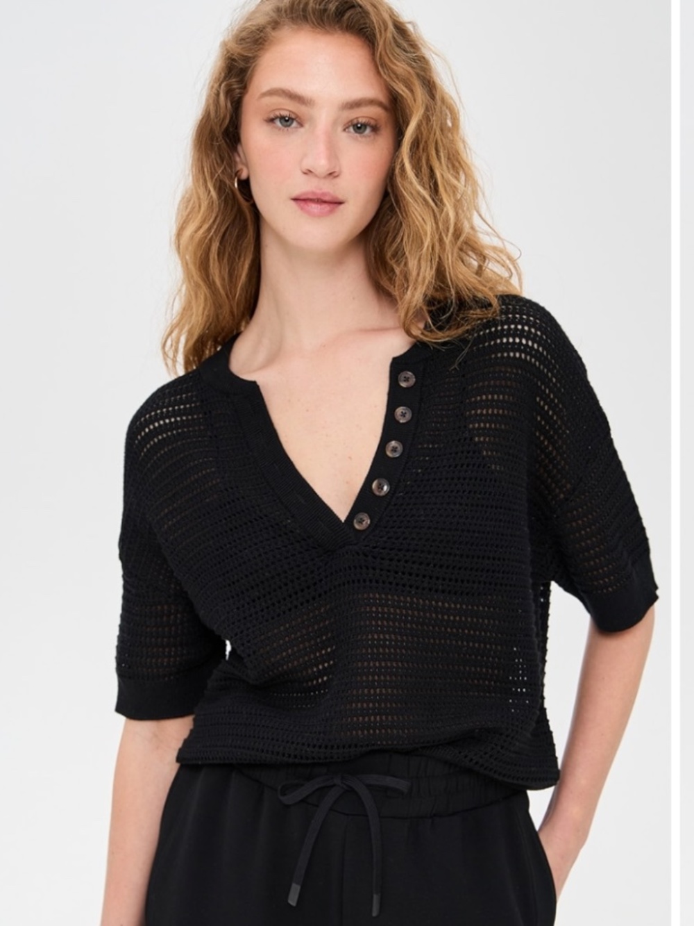 Varley Callie Knit Top